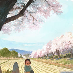 This is a pixiv picture whose title is 春.