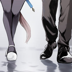 This is a pixiv picture whose title is いざ勝負.