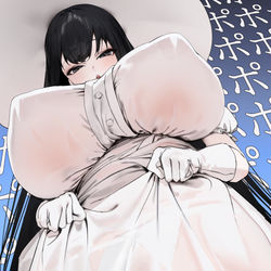 This is a pixiv picture whose title is 八尺様.