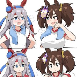 This is a pixiv picture whose title is 春のウマ娘雑多まとめ.