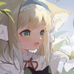 This is a pixiv picture whose title is 2023.4.9铃兰.