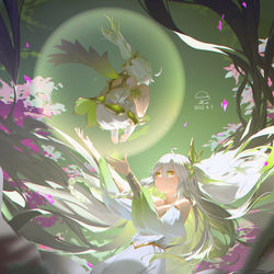 This is a pixiv picture whose title is 拜托了 另一个我.