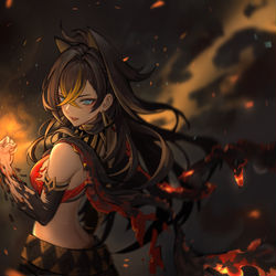 This is a pixiv picture whose title is 迪希雅~~.