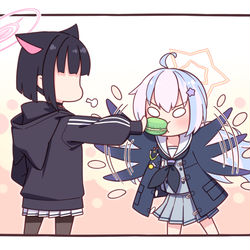 This is a pixiv picture whose title is むぎゅっ.