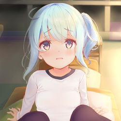This is a pixiv picture whose title is わるい夢その2.