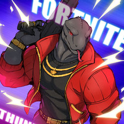 This is a pixiv picture whose title is FORTNITE落書き詰め.
