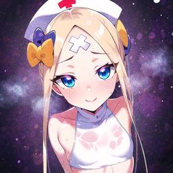 This is a pixiv picture whose title is エチエチナース☆アビーちゃん.