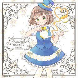 This is a pixiv picture whose title is 帽子やさん.