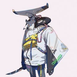 This is a pixiv picture whose title is hammerhead.
