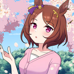 This is a pixiv picture whose title is サクラを撮りたい.