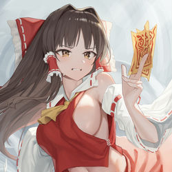This is a pixiv picture whose title is 博麗霊夢.