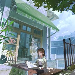 This is a pixiv picture whose title is 画集が発売されました。.