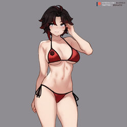 This is a pixiv picture whose title is ルビー・ローズ.