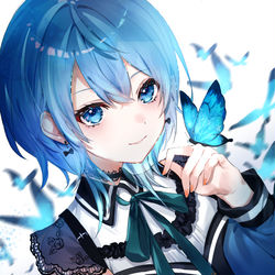 This is a pixiv picture whose title is ウルフほしまち.