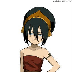 This is a pixiv picture whose title is Avatar: the Last Airbender-toph.