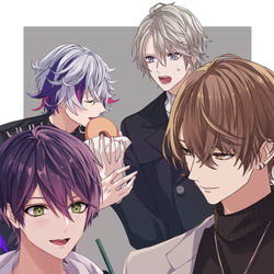 This is a pixiv picture whose title is ろふまおでカフェ.