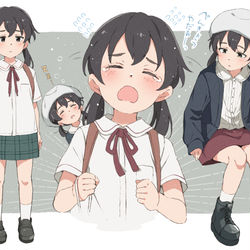 This is a pixiv picture whose title is 第一話に出てきたクラスメイトのこの子がカワイイので、.