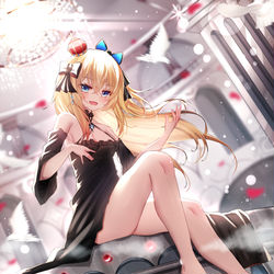 This is a pixiv picture whose title is 神眷公主.