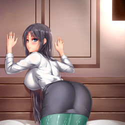 This is a pixiv picture whose title is OL.