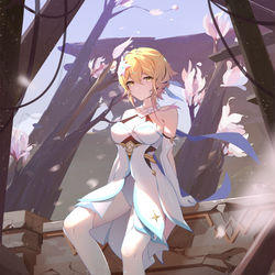 This is a pixiv picture whose title is 荧.