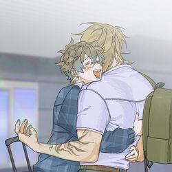 This is a pixiv picture whose title is lucake offcollab ❤️.