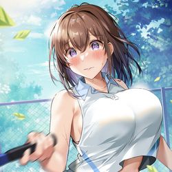 This is a pixiv picture whose title is 勝負下着で試合続行！.