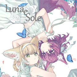 This is a pixiv picture whose title is 【CP29/新刊表纸】Luna e Sole.