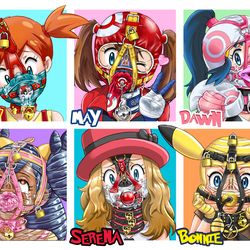 This is a pixiv picture whose title is Gotta gag 'em all! Nicely..