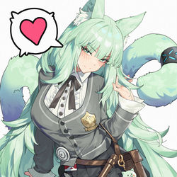 This is a pixiv picture whose title is 明日方舟  和弦.