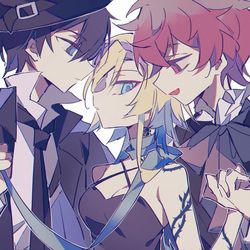 This is a pixiv picture whose title is 🌹.