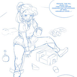 This is a pixiv picture whose title is Annabeth Chase patreon request.