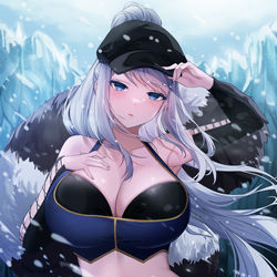 This is a pixiv picture whose title is commission.