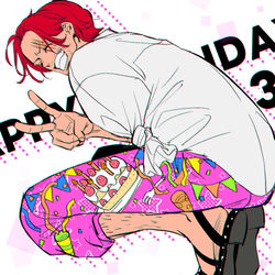 This is a pixiv picture whose title is シャンクス　らくがきまとめ８.