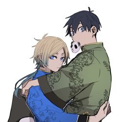 This is a pixiv picture whose title is isg受.