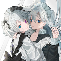 This is a pixiv picture whose title is かなみく.
