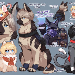 This is a pixiv picture whose title is 擬獣化バイオハザード4.