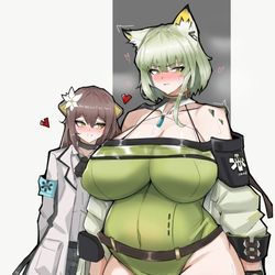 This is a pixiv picture whose title is 此作三观崩坏，众人请勿当真.