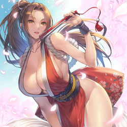 This is a pixiv picture whose title is 不知火舞.