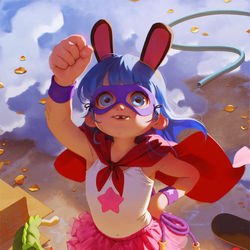 This is a pixiv picture whose title is Little Miyuki.