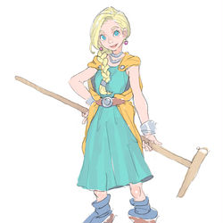 This is a pixiv picture whose title is よく村行けるな！ビアンカがいる村によ！.