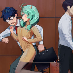 This is a pixiv picture whose title is 『OMAKASE』#12.