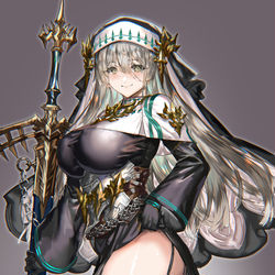 This is a pixiv picture whose title is シスター.