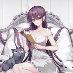 This is a pixiv picture whose title is ✂️.