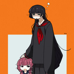 This is a pixiv picture whose title is ぼっちざろっく.