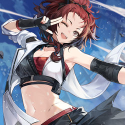 This is a pixiv picture whose title is 私の出番だ！.