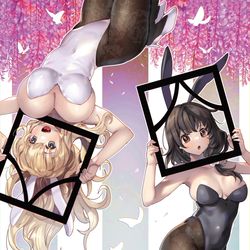 This is a pixiv picture whose title is 【告知】四面楚歌さんの新刊表紙担当のおしらせ.