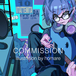 This is a pixiv picture whose title is commission_105.