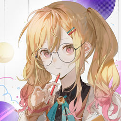 This is a pixiv picture whose title is saki.