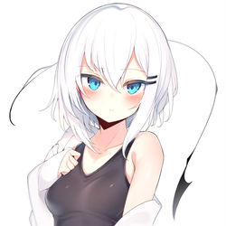 This is a pixiv picture whose title is スク水いちる.