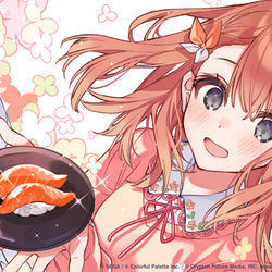 This is a pixiv picture whose title is 🍣.